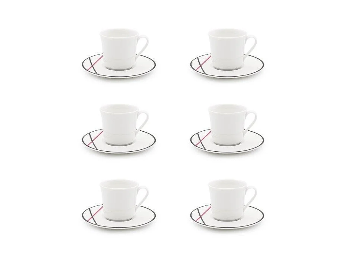 Coffret 6 services à café BISTROT