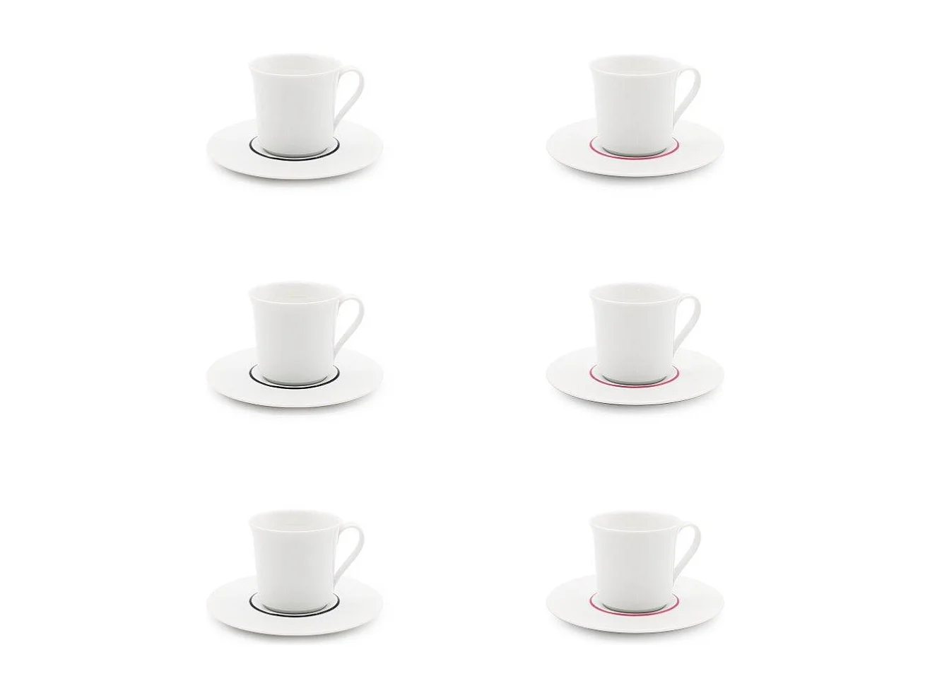 Coffret 6 services à thé LIGNE