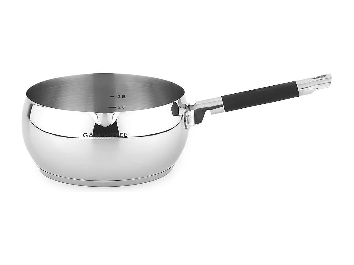 4 Casseroles 14/16/18/20cm - Inox induction