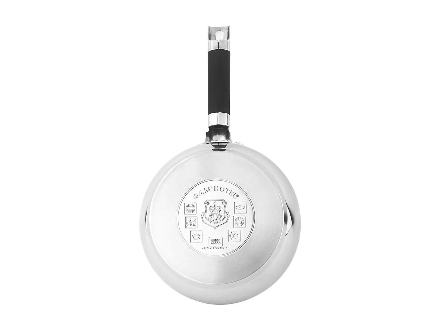 4 Casseroles 14/16/18/20cm - Inox induction