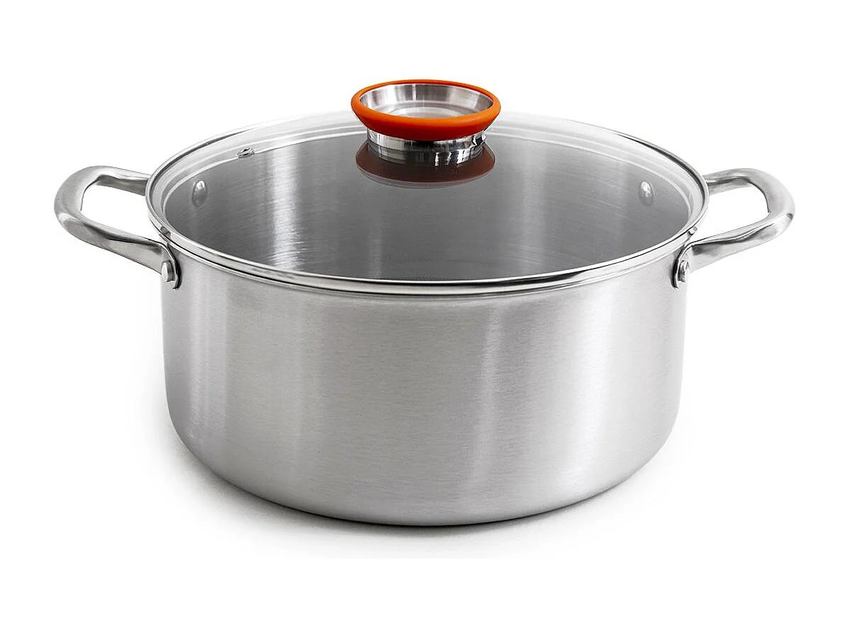 Marmite 28cm triplex avec couvercle - "Black Cube"