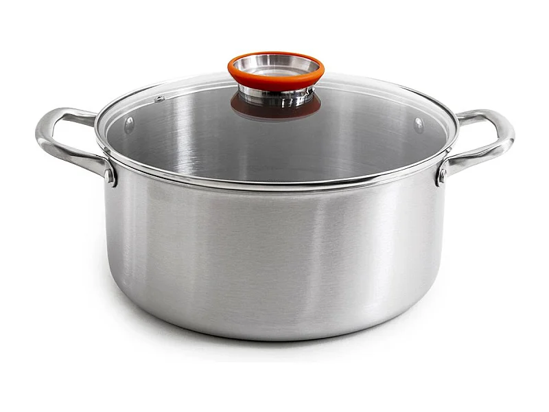 Marmite 28cm triplex avec couvercle - "Black Cube"