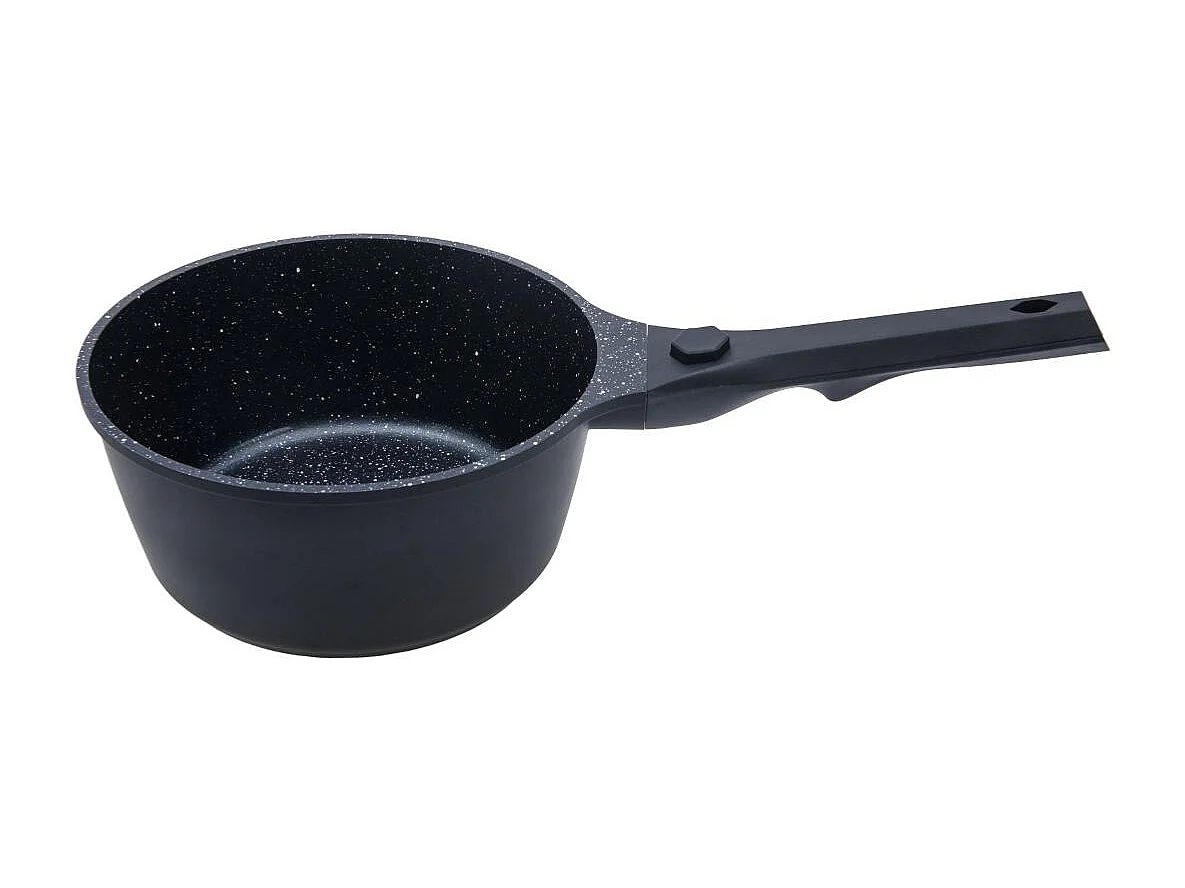 Set de 3 casseroles noir amovible 16/18/20cm - "Alizée"