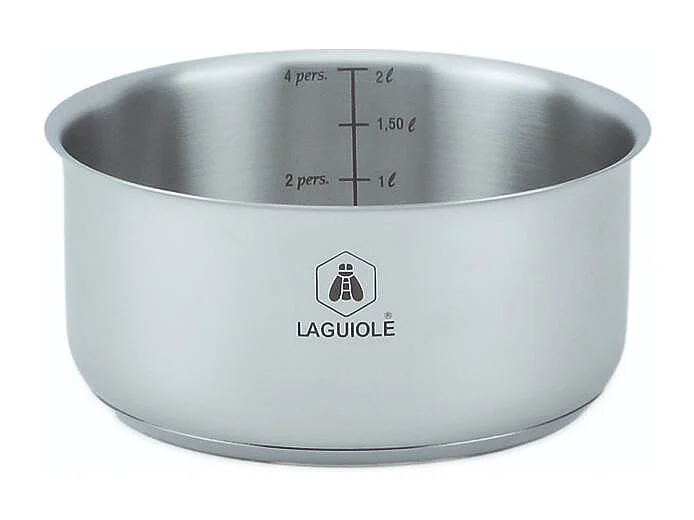 Set de 3 casseroles inox amovible 16/18/20cm - "Réactif"