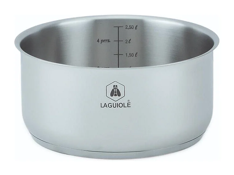 Set de 3 casseroles inox amovible 16/18/20cm - "Réactif"