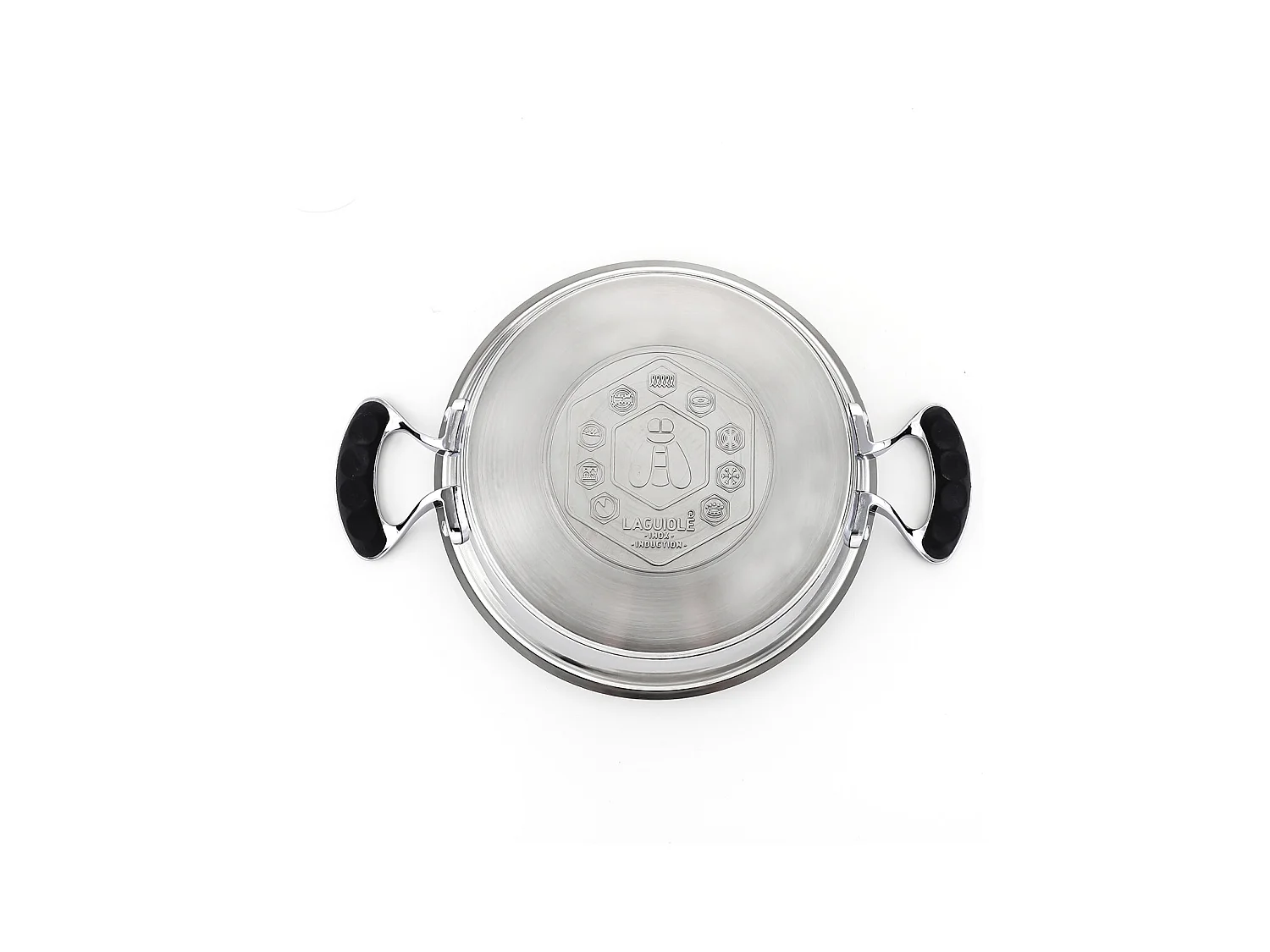 Cuit-pâtes inox 24cm multifonctions