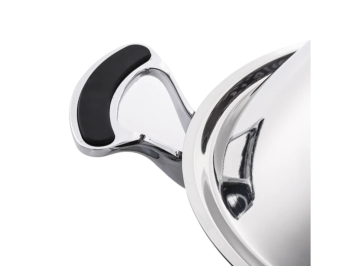 Cuit-pâtes inox 24cm multifonctions