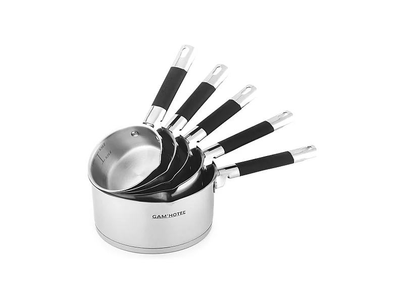 5 Casseroles Inox induction