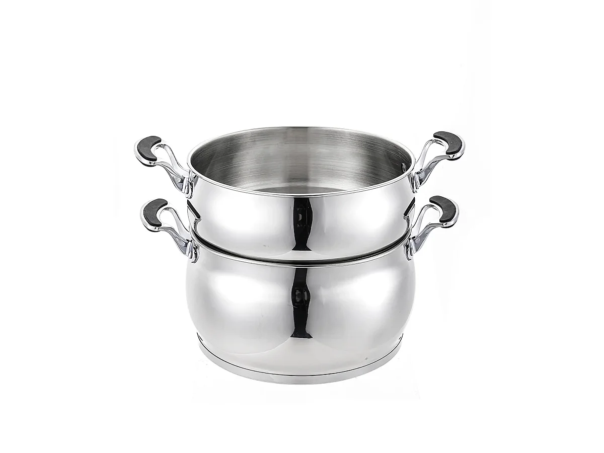 Couscoussier inox induction - 28 cm - Argenté - Signature