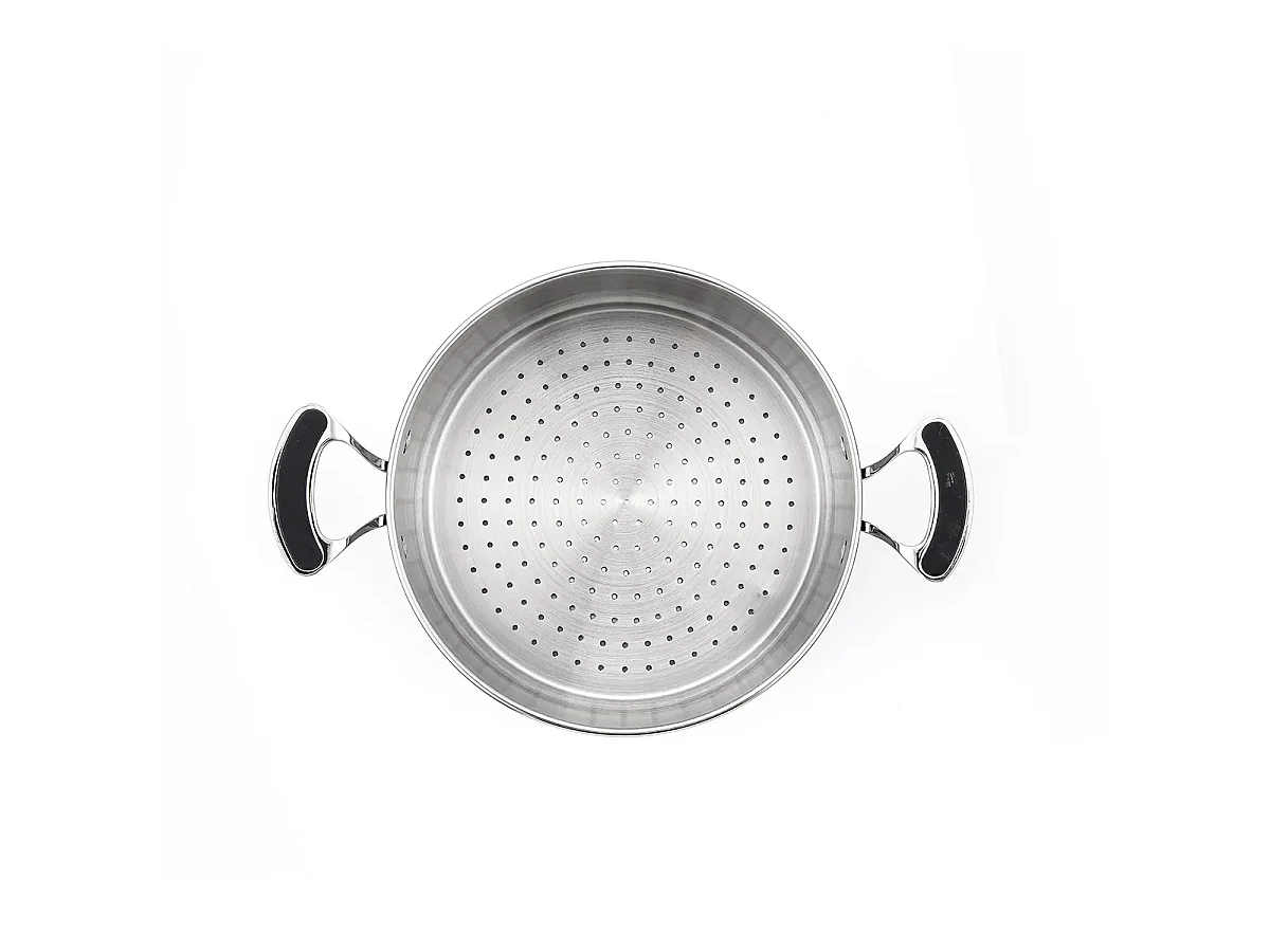 Couscoussier inox induction - 28 cm - Argenté - Signature