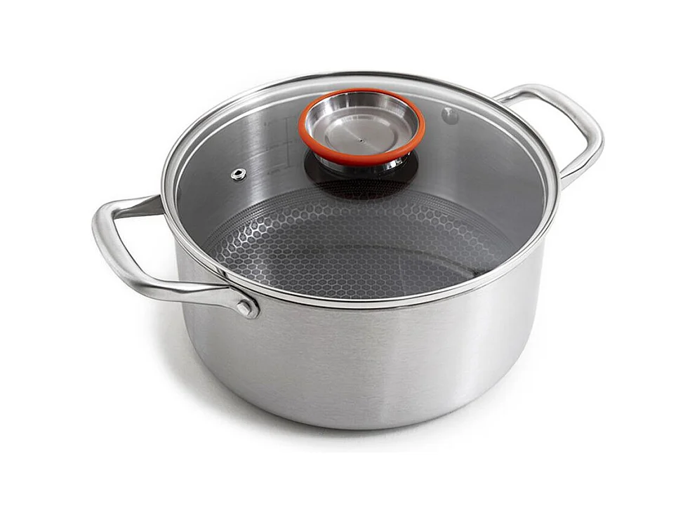 Marmite 24cm triplex avec couvercle - "Black Cube"