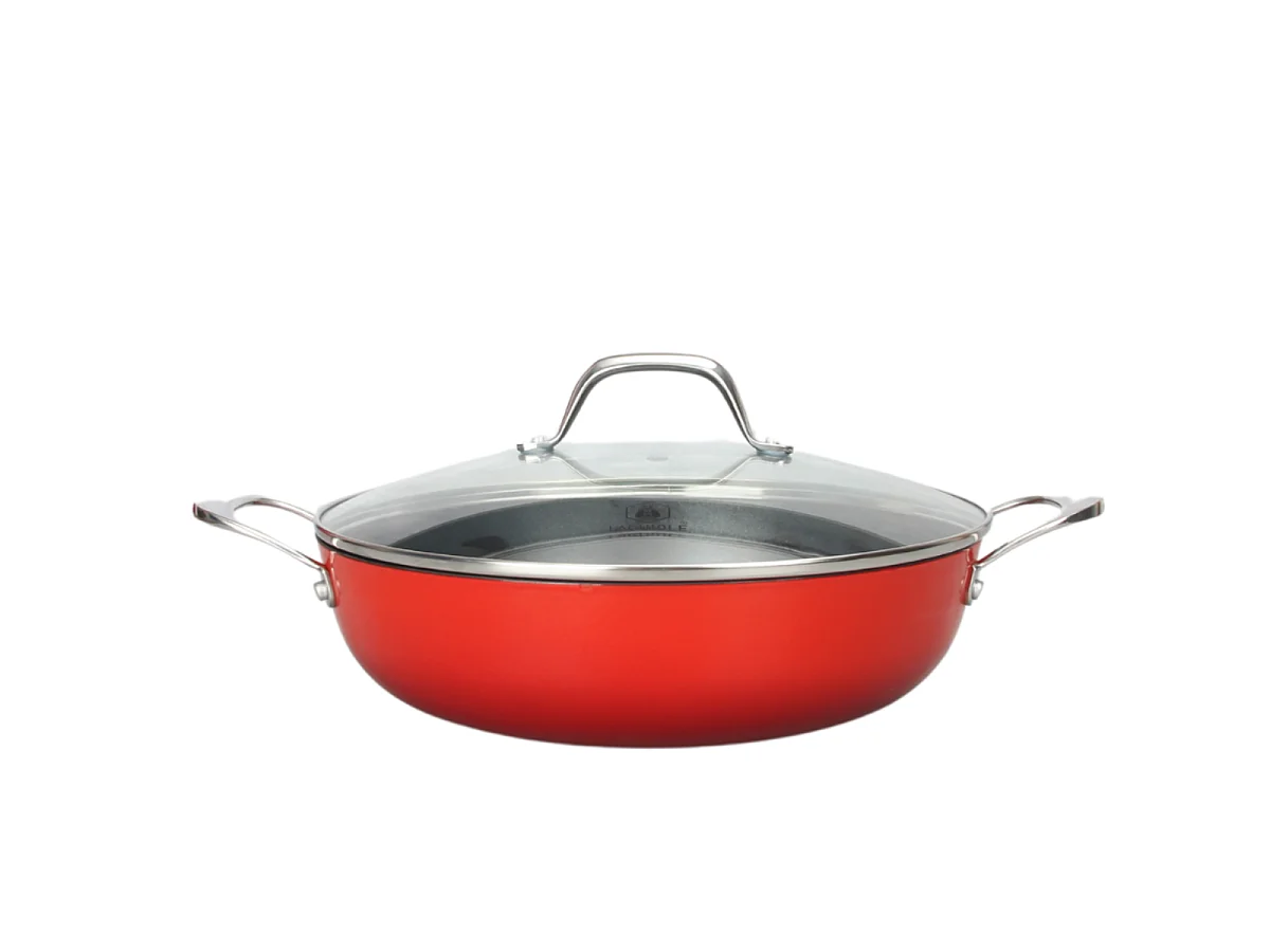 Sautoir rouge 32cm - "Red AirIron"