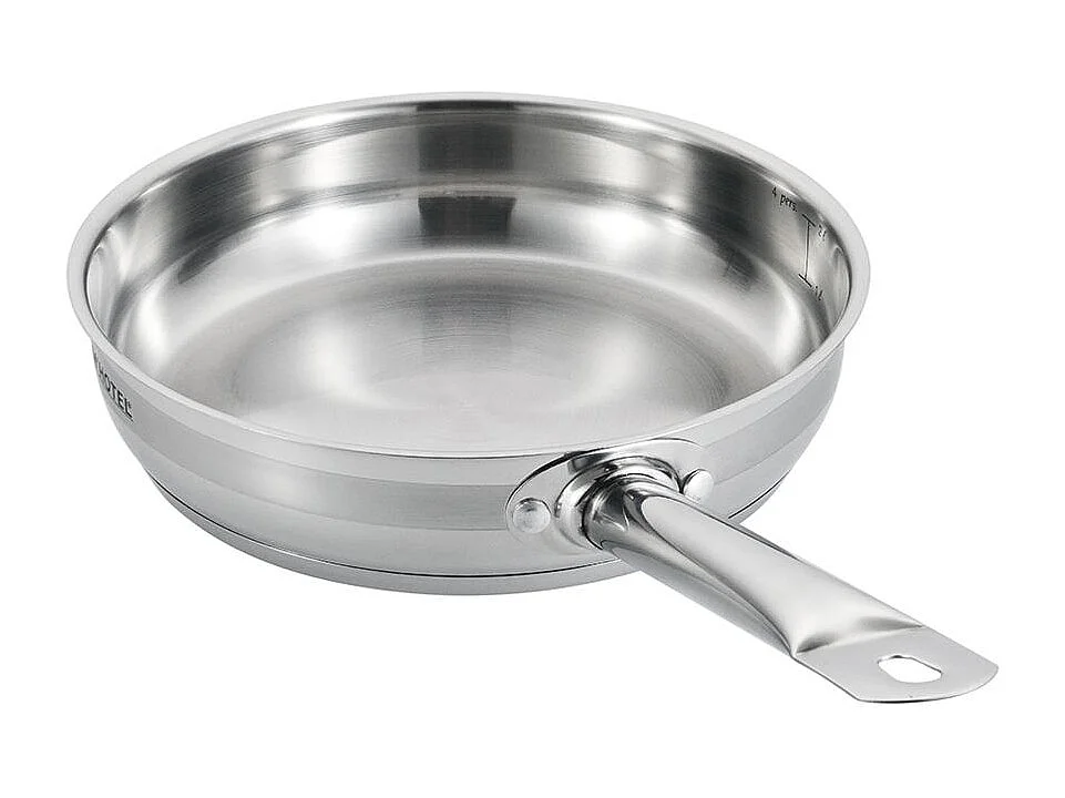 Poêle inox 24x5,5cm induction