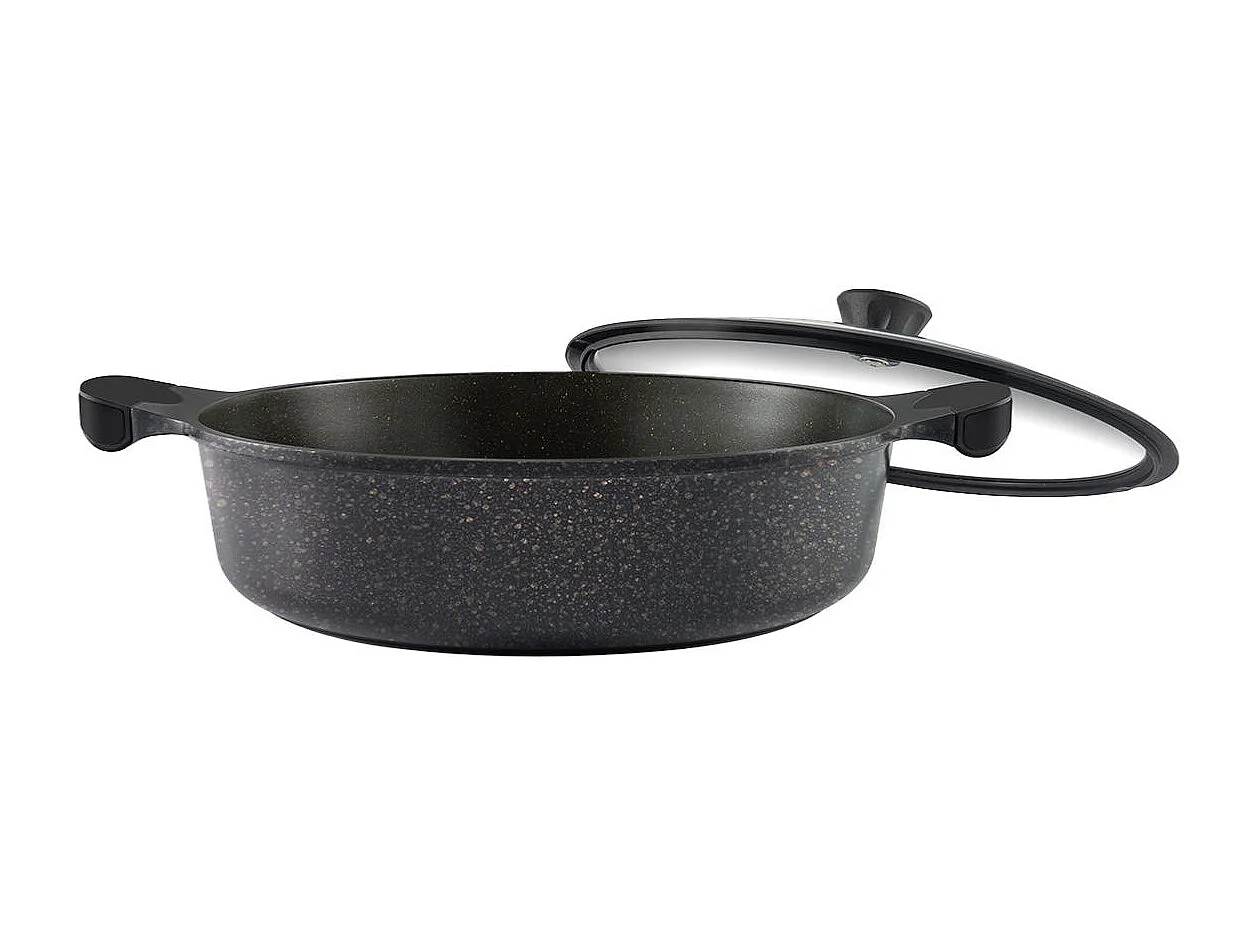 Sautoir marron 32cm  - "Cappuccino"