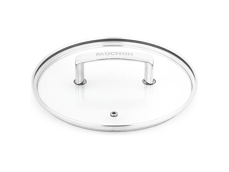 Couvercle 20cm en verre et en aluminium SIGNATURE