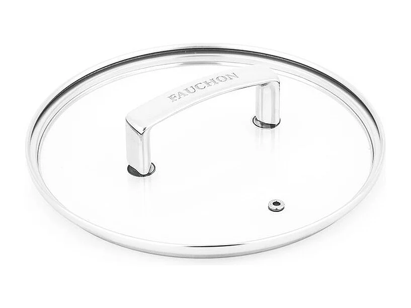 Couvercle 20cm en verre et en aluminium SIGNATURE