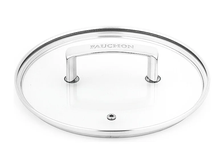 Couvercle 20cm en verre et en aluminium SIGNATURE