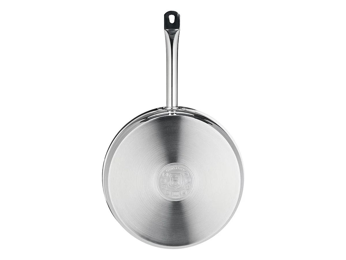 Poêle inox 32x6,5cm induction