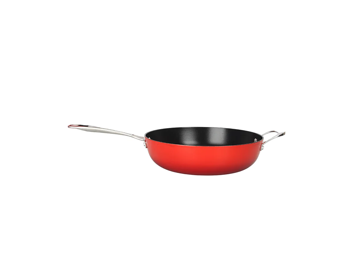 Sauteuse rouge 28cm - "Red AirIron"