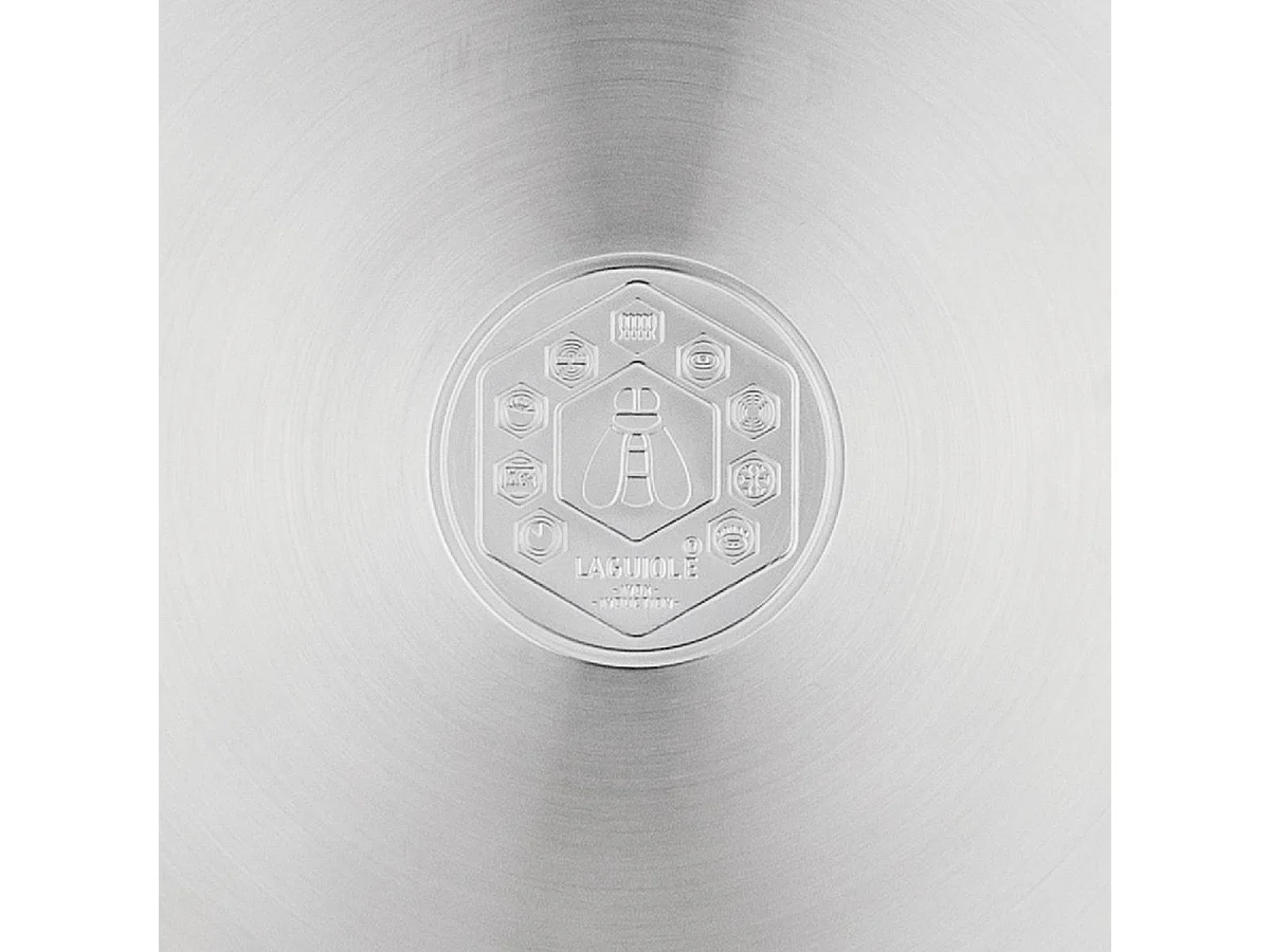 Poêle inox 32cm induction