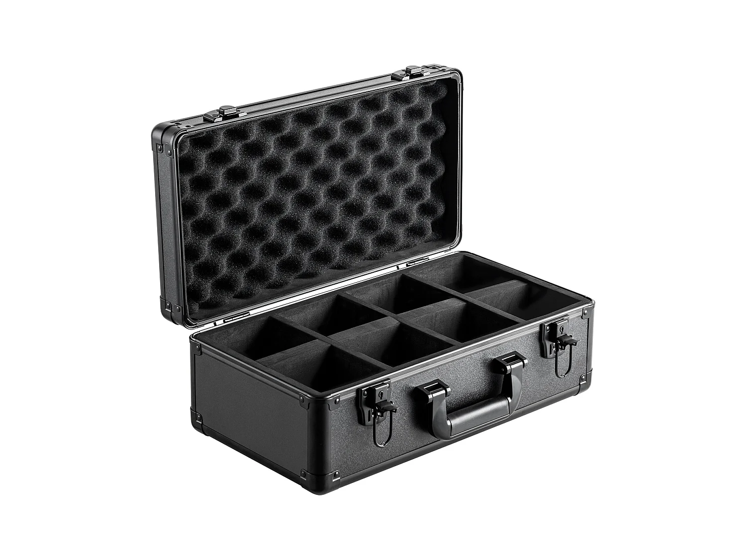 Boîte de Rangement, SucceBuy Boîte de Rangement pour Cartes de Sport 108 PSA, 4 Emplacements, avec Serrure à Clé