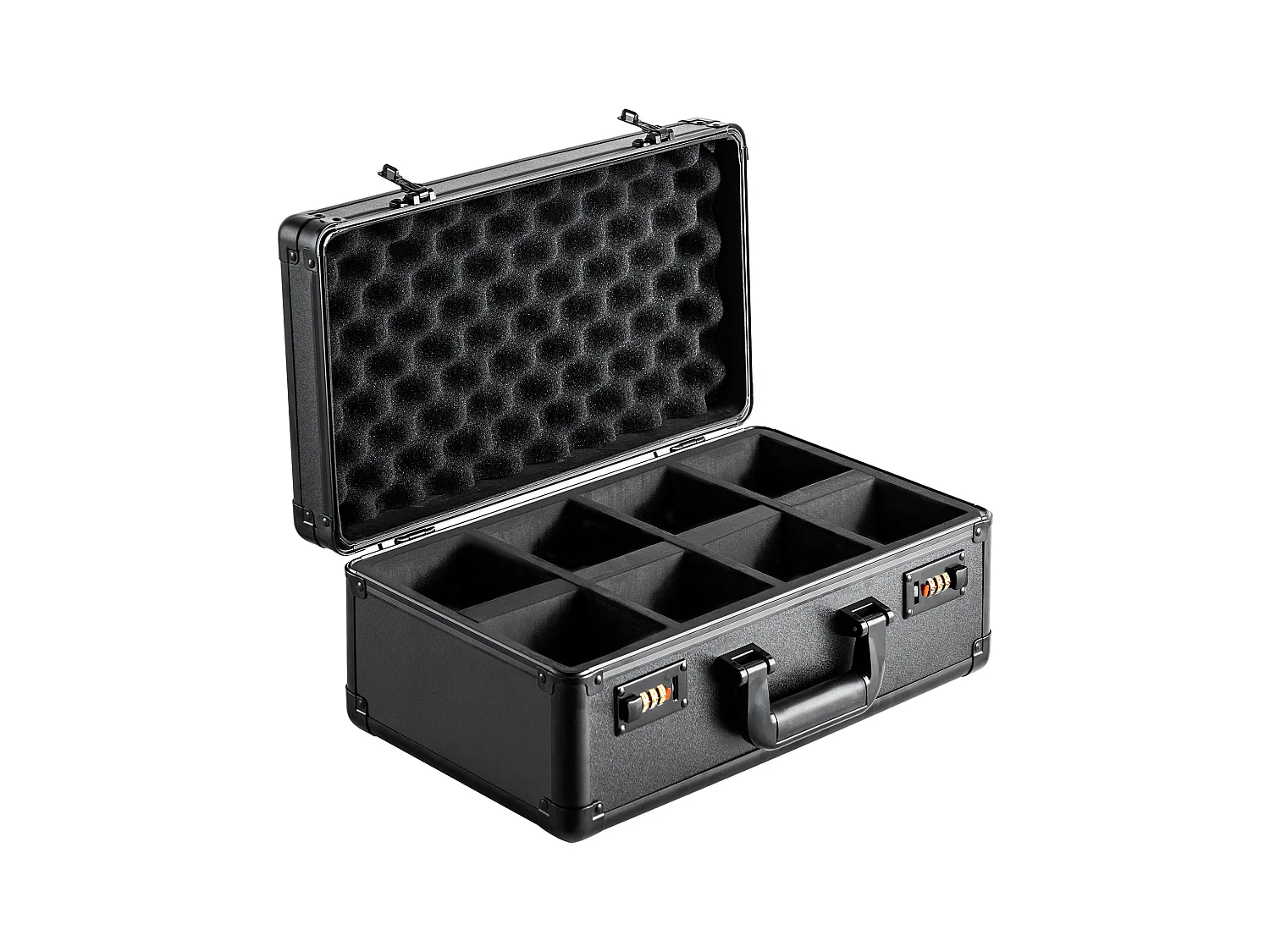 Boîte de Rangement, SucceBuy Boîte de Rangement pour Cartes de Sport 120 PSA avec 4 Emplacements et Serrure à Combinaison