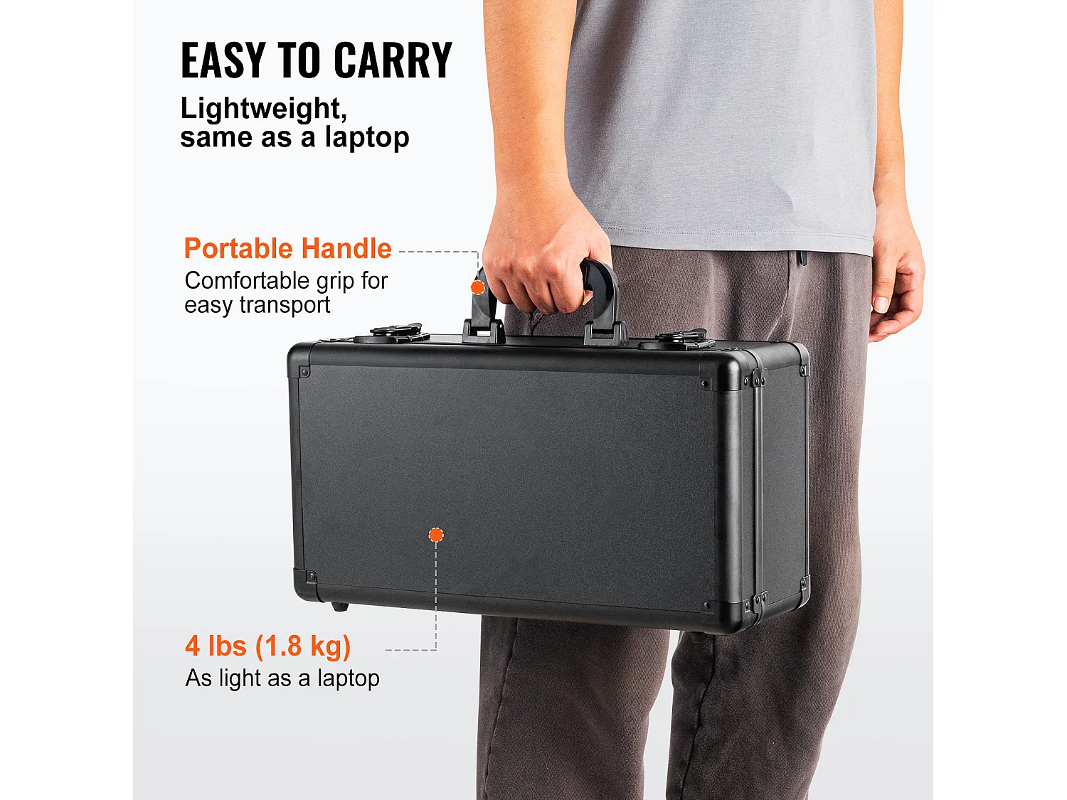 Boîte de Rangement, SucceBuy Boîte de Rangement pour Cartes Classées, 96 Cartes PSA, 4 Emplacements, Étui à Clé