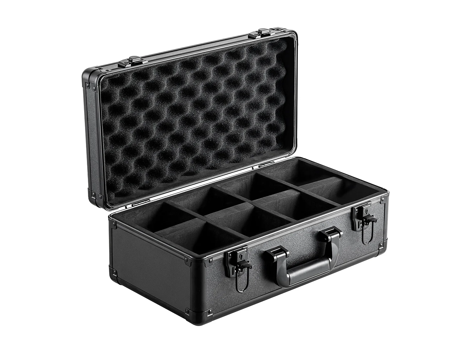 Boîte de Rangement, SucceBuy Boîte de Rangement pour Cartes Classées, 96 Cartes PSA, 4 Emplacements, Étui à Clé