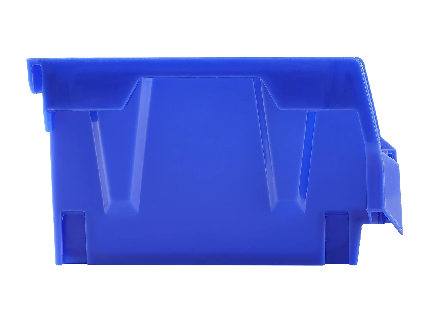 Boîtes Rangement, SucceBuy Lot de 24 Bacs de Rangement Empilables à Suspendre, Organisateur en Plastique, Bleu/Rouge