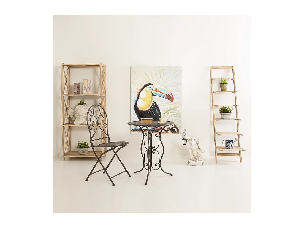 Macetero angel magnesio blanco, 59x36x36h cm