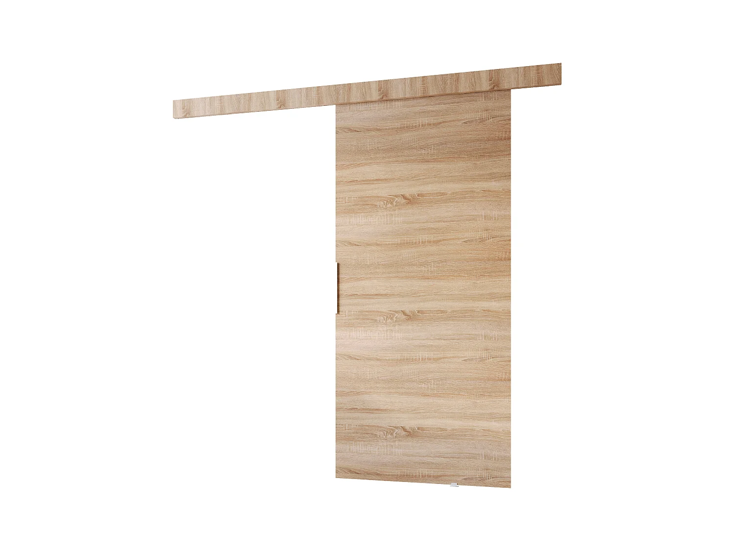 MINIO go for it, porte coulissante CLEAN A 96 cm portes de chambre | Chêne Sonoma