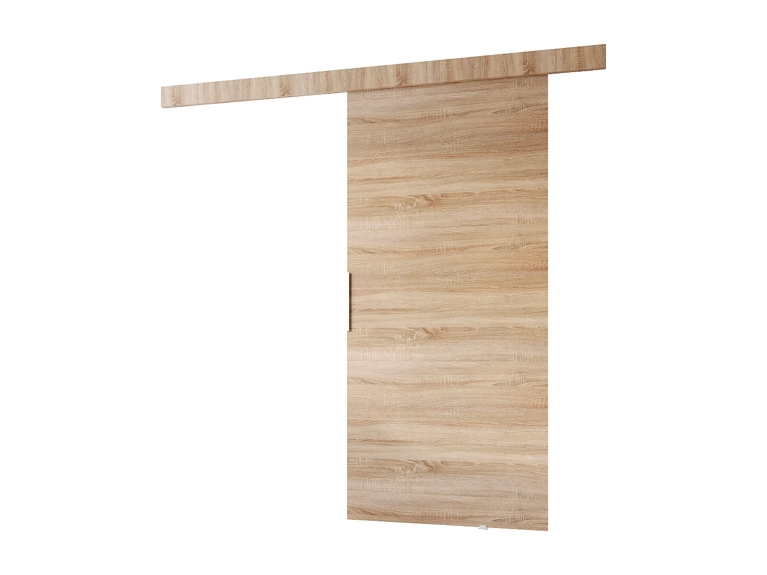 MINIO go for it, porte coulissante CLEAN A 96 cm portes de chambre | Chêne Sonoma