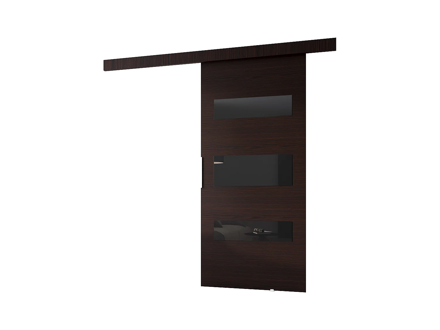 MINIO go for it, Schiebetür CLEAN D, 86 cm, Wenge