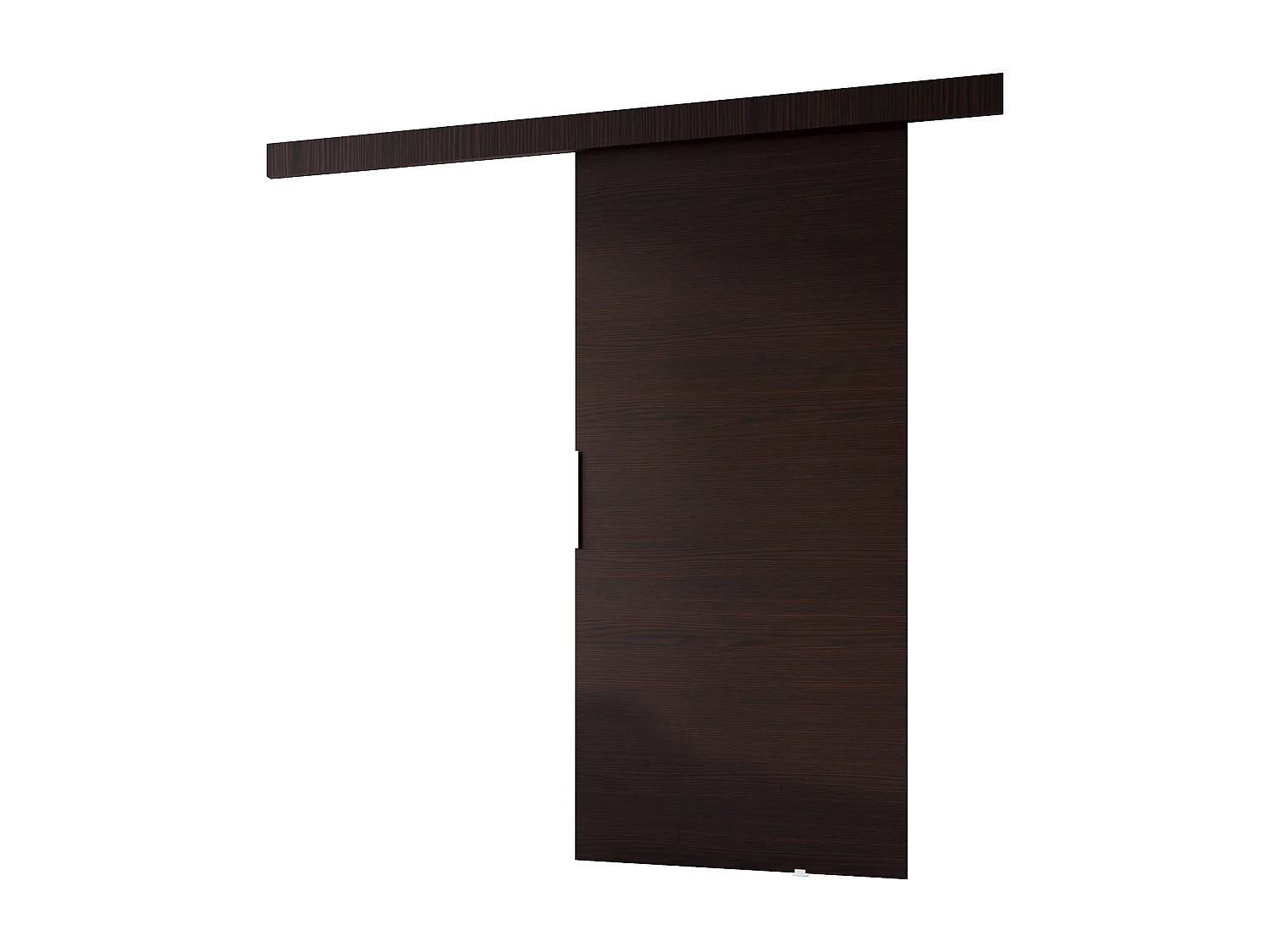 MINIO go for it, porte coulissante CLEAN A 86 cm portes de chambre | Wenge