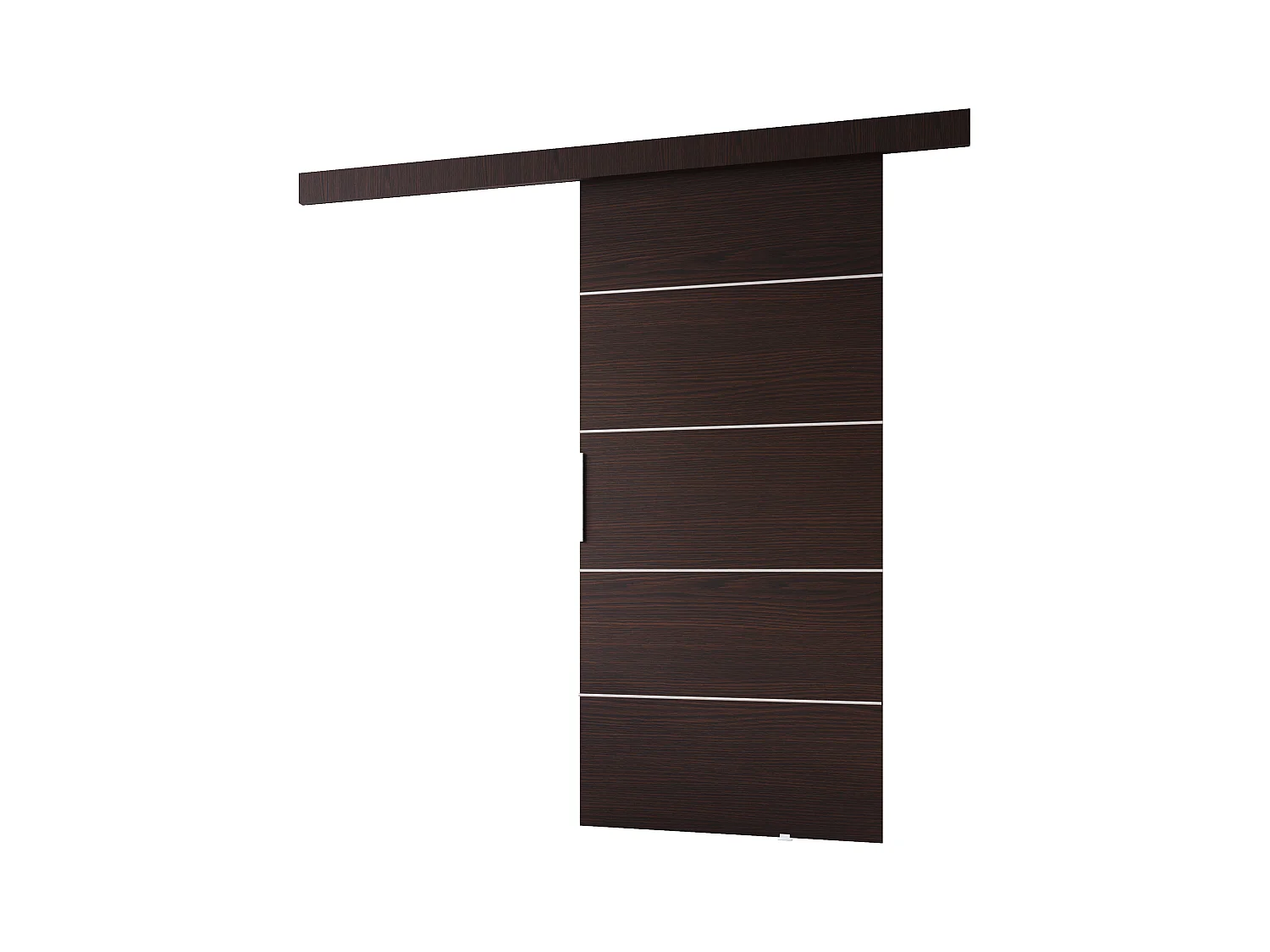 MINIO go for it porte coulissante CLEAN B 96 cm Portes de chambre | Wenge