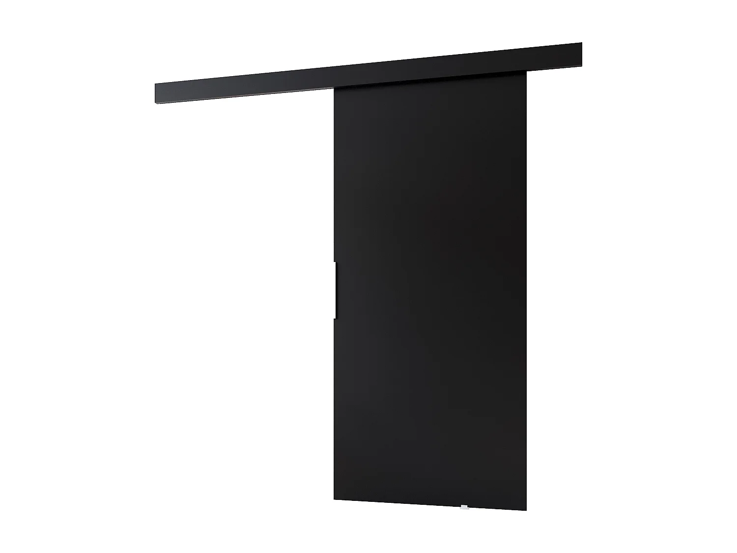 MINIO go for it, porte coulissante CLEAN A 96 cm portes de chambre | Noir