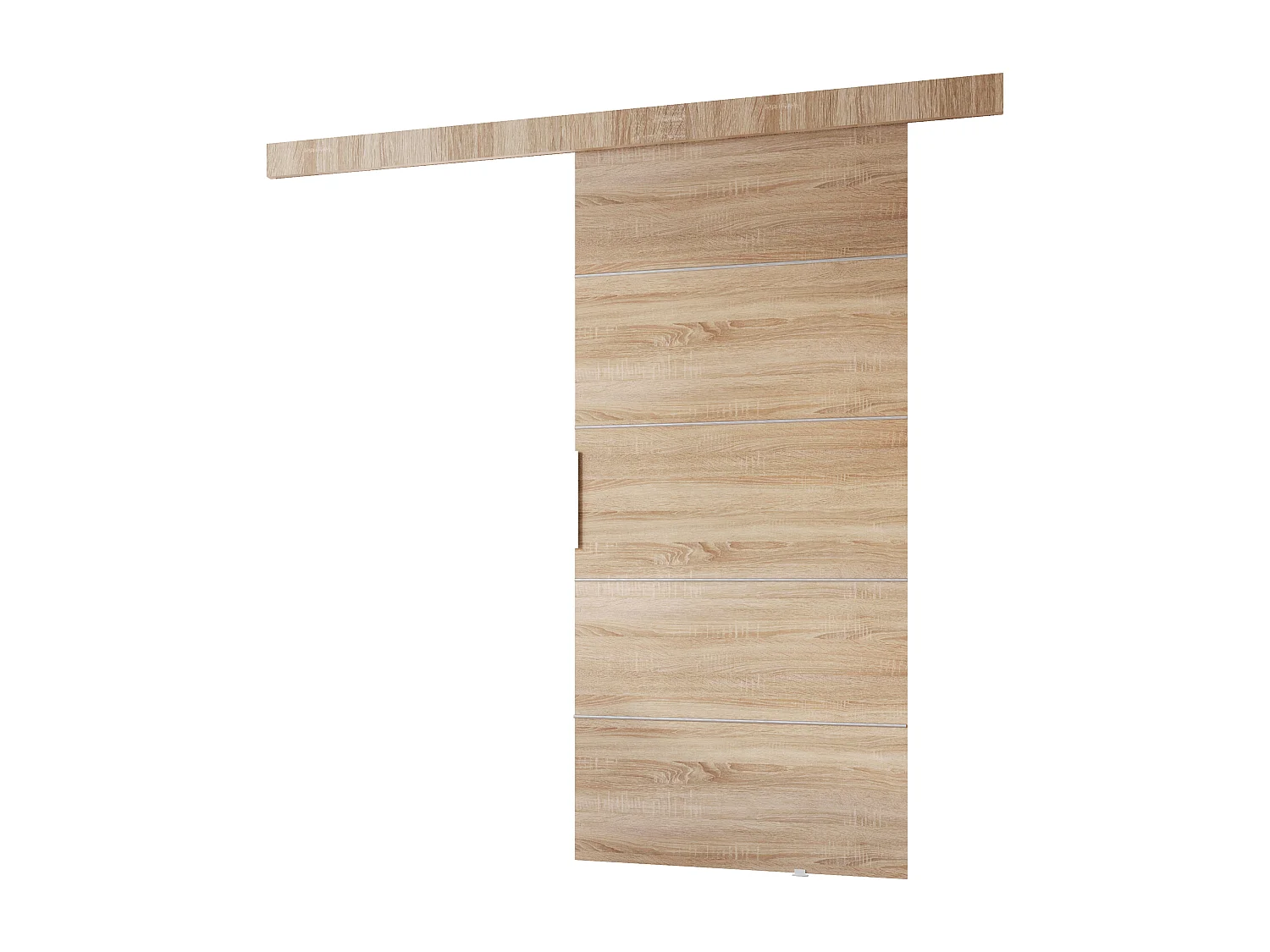 MINIO go for it porte coulissante CLEAN B 106 cm Portes de chambre | Chêne Sonoma