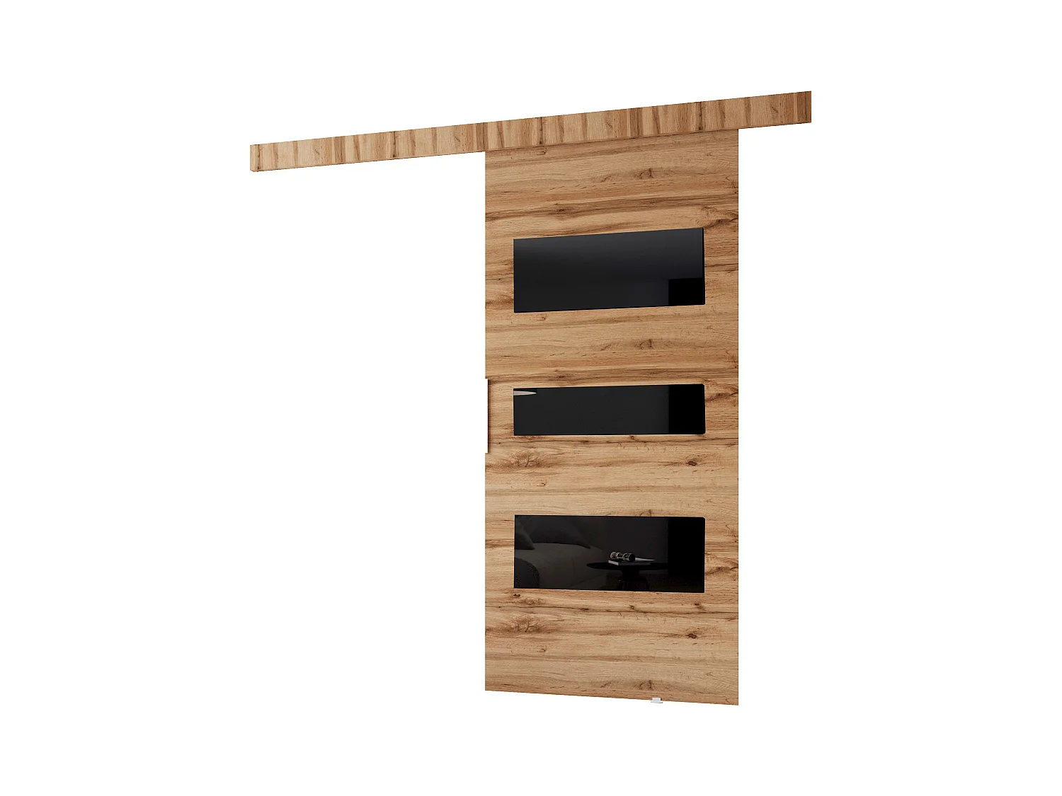 MINIO go for it, Interne schuifdeuren CLEAN C 86 cm  in eiken wotan