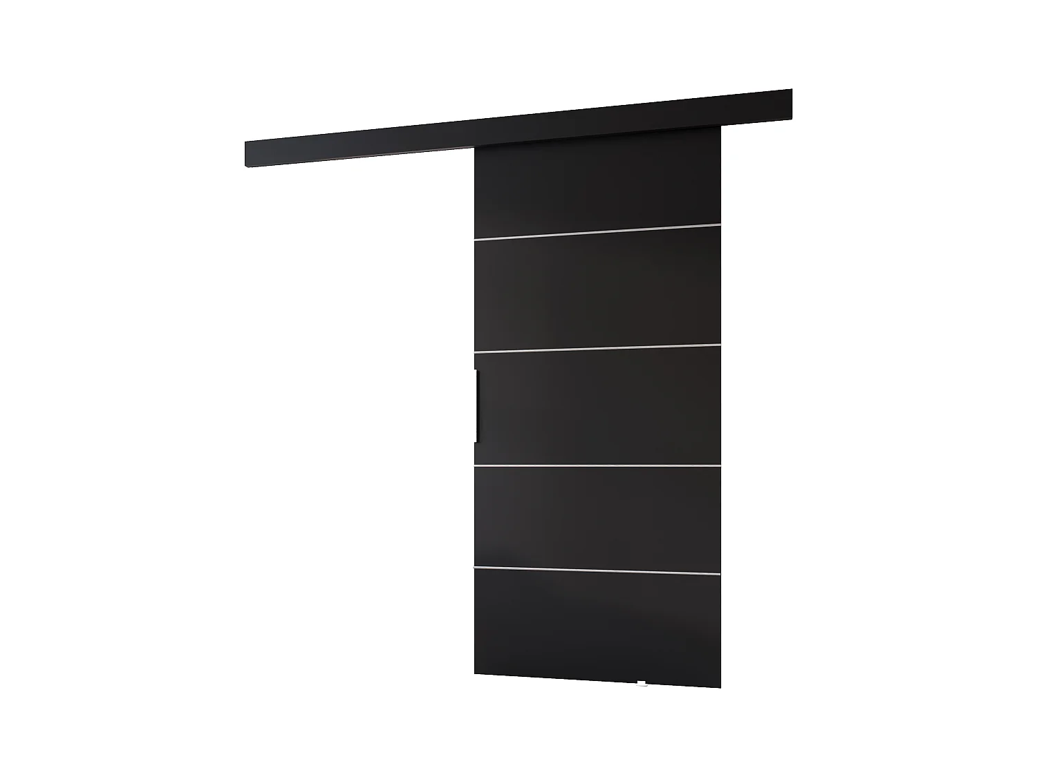 MINIO go for it porte coulissante CLEAN B 96 cm Portes de chambre | Noir