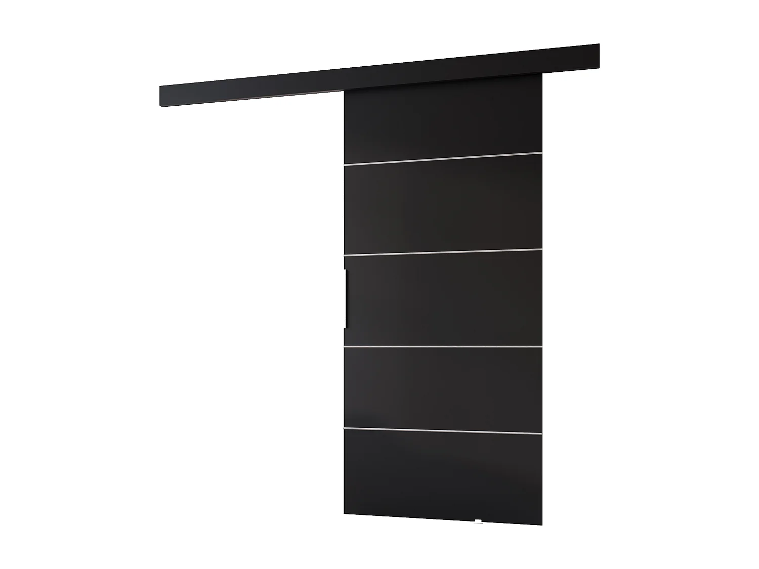 MINIO go for it porte coulissante CLEAN B 96 cm Portes de chambre | Noir