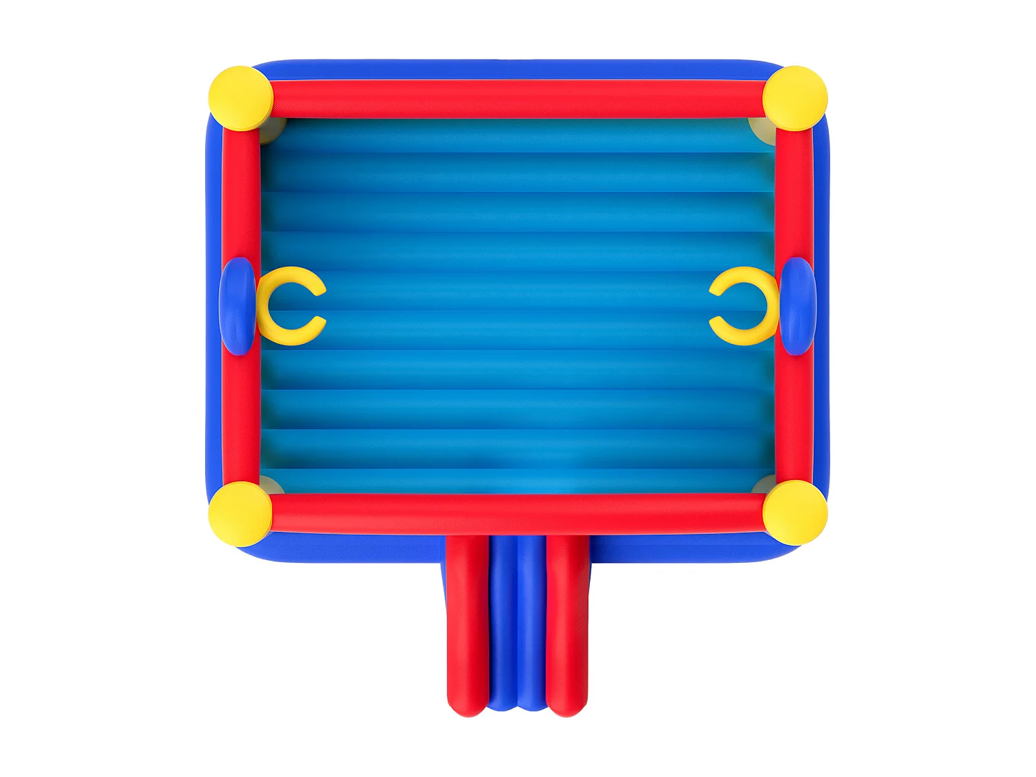 Château Gonflable, SucceBuy Maison Gonflable, 450 x 439 x 203 cm, Maison de Jeu Extérieure pour Enfants de 3 à 10 Ans