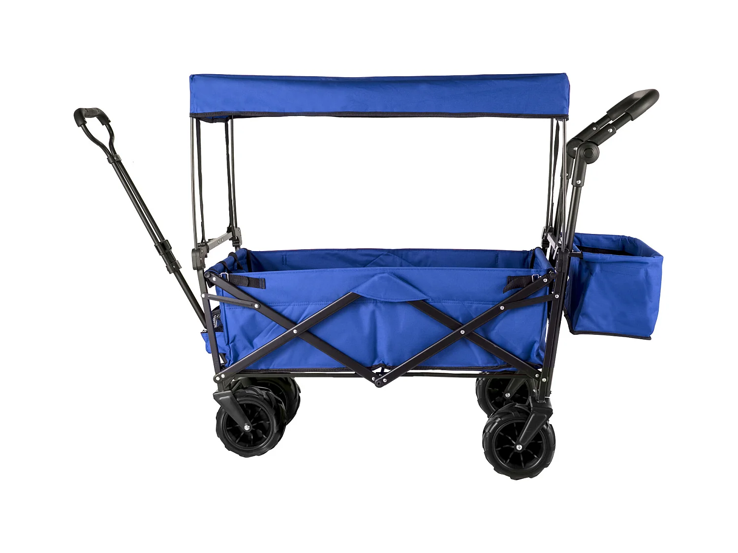 Chariot de Jardin Pliable SucceBuy, Chariot de Jardin Pliable avec Pare-Soleil, Utilitaire de Plage