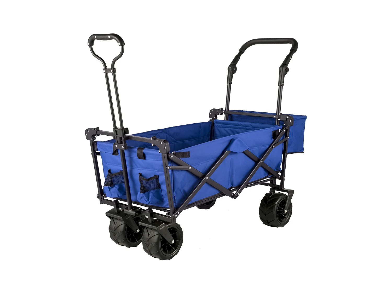 Chariot de Jardin Pliable SucceBuy, Chariot de Jardin Pliable avec Pare-Soleil, Utilitaire de Plage