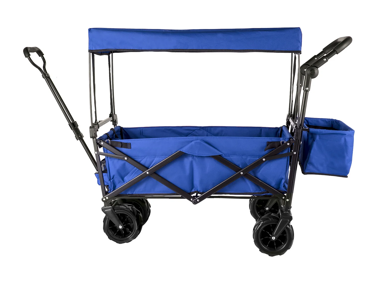 Chariot de Jardin Pliable SucceBuy, Chariot de Jardin Pliable avec Pare-Soleil, Utilitaire de Plage