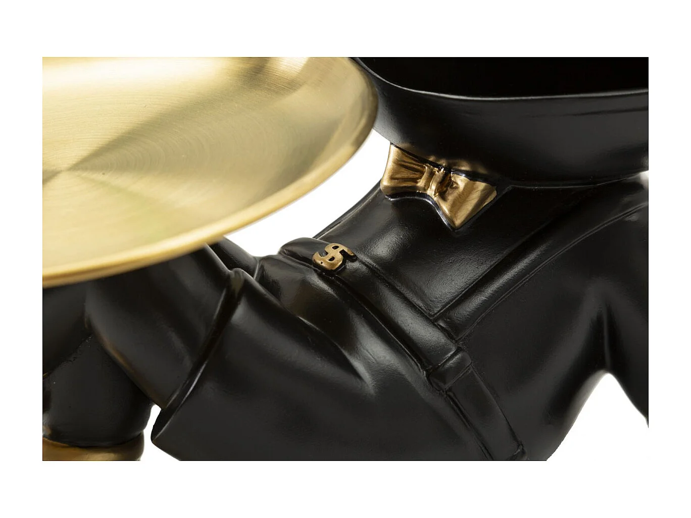 Vide-Poche Statuette Chien "Dog Buddy" 27cm Noir