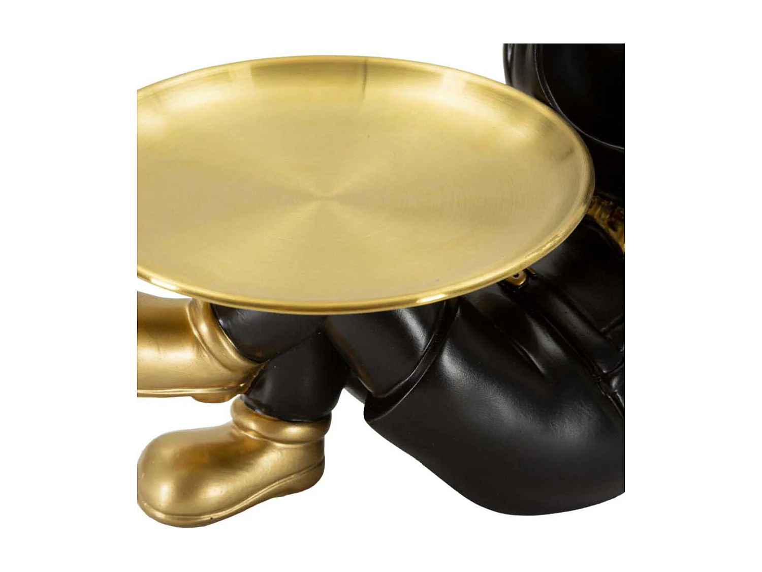 Vide-Poche Statuette Chien "Dog Buddy" 27cm Noir