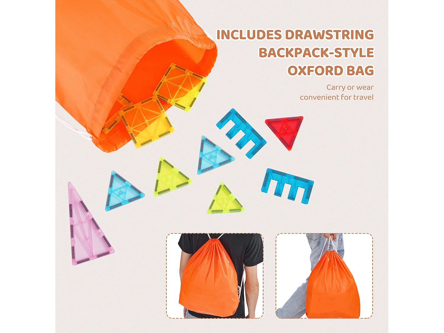 Magnetische Bouwblokken, SucceBuy Magnetische Tegels, 121 Stuks voor Kinderen, Bouwset met Extra's, STEM-speelgoed voor 5 Jaar en Ouder