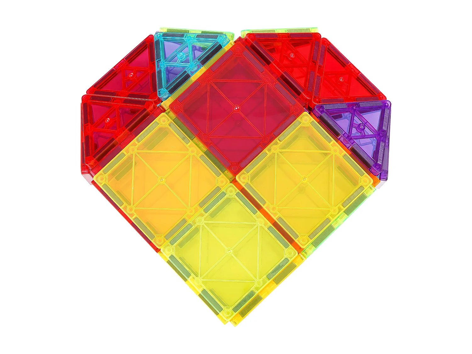 Magnetische Bouwblokken, SucceBuy Magnetische Tegels, 121 Stuks voor Kinderen, Bouwset met Extra's, STEM-speelgoed voor 5 Jaar en Ouder