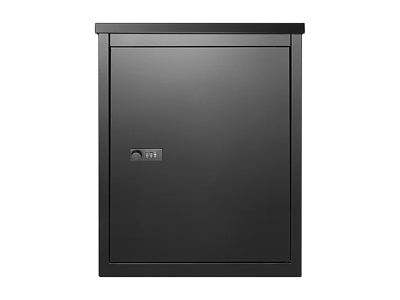 Paketbox, SucceBuy Outdoor-Paketbox 39 x 27 x 52,2 cm mit Codeschloss