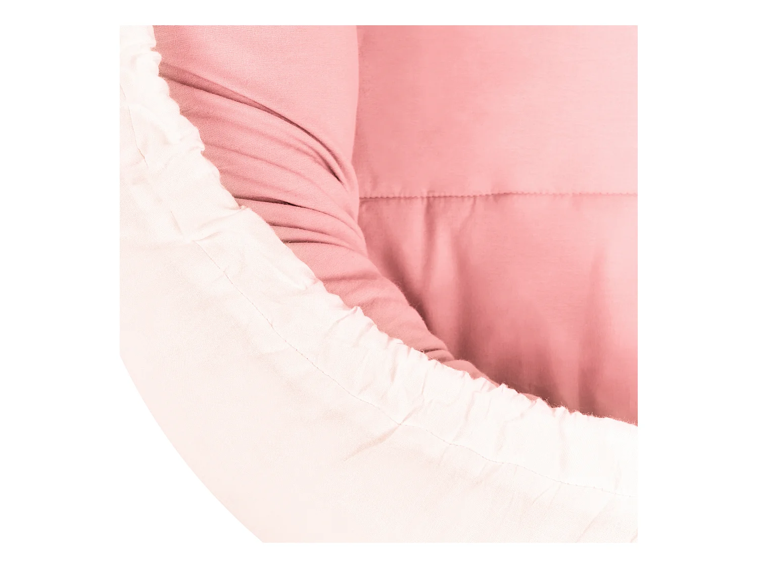 Nid cocon pour bébé EREB Coton Rose